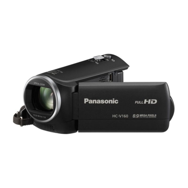 PANASONIC Videocamera Panasonic HCV160EGK Full HD 2.51 mpx con stabilizzazione nero